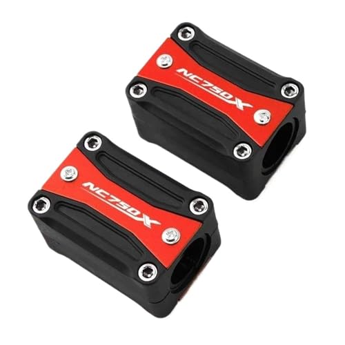 �o���p�[�K�[�h�u���b�N �̂��߂� NC700X NC700S NC750X NC750S �I�[�g�o�C�A�N�Z�T���[ �G���W���ی�K�[�h �o���p�[ �����o�[�u���b�N �I�[�g�o�C�t���[���X���C�_�[(Red-NC750X)
