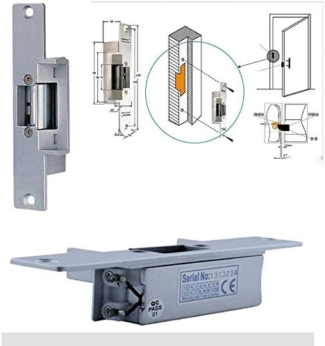Electric Strike Lock Dimensions
