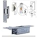 Touch Key 7 Lcd RFID Password Video Door Phone Intercom System Kit+ Electric Strike Lock+ Wireless Remote Control unlock