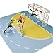 Produktbild Sweetpopup® 3D Pop Up Karte Glückwunschkarte Geburtstagskarte Grußkarte Geschenkkarte Gutschein Sport Geburtstag | Klappkarte Handband Spiel, 165
