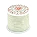 165ft/Roll 0.5mm Colorful Stretchy Elastic Rope Cord 6 Colors Crystal String for Jewelry Making Beading Bracelet Wire Fishing Thread Rope