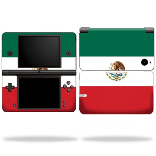 MightySkins Skin Compatible with Nintendo DSi XL wrap Sticker Skins Mexican Flag
