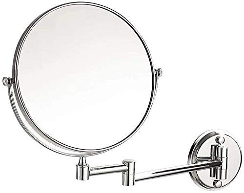 Miroir double face grossissement 3 fois pliant avec base ronde FIDEMM