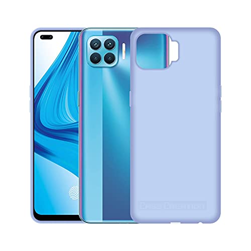 Image of Case Creation Luxurious OG Series for Oppo F17 Pro Case Cover,Anti-Dirty Slim Case Frosted Matte Cute Candy TPU Raised Bezel (Splash of Color) Back Cover for Oppo F17 Pro -Light Purple