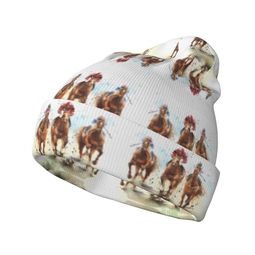 Chapeau tricoté pour adulte noir - Bonnet automne hiver sport de plein air