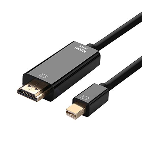 AISENS   A125 0361 Cable conversor Mini DP a HDMI, Mini DP Macho a HDMI Macho, Negro, 2.0m