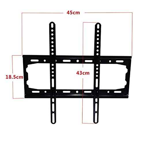 Support TV mural robuste noir écran 26-55 pouces moniteur PC - 2