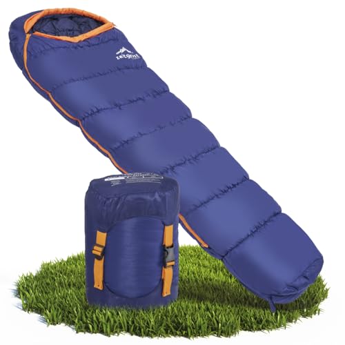 zeitgeist OUTDOOR Schlafsack 3 Jahreszeiten Erwachsene 210x81cm [Stretch] Wasserabweisender...