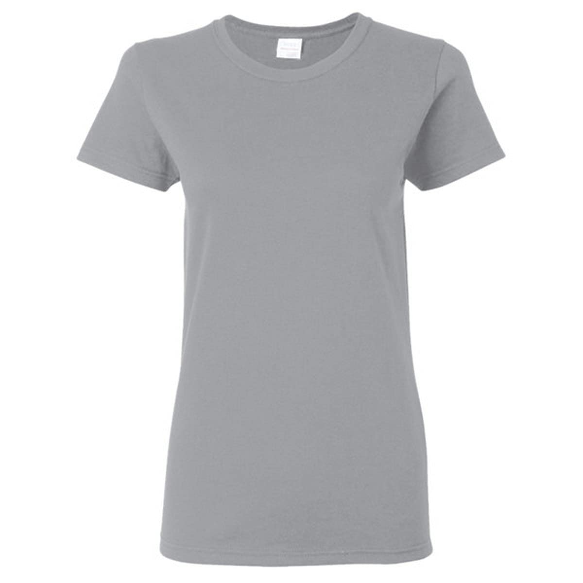 Gildan Ladies/Womens Heavy Cotton Missy Fit Short Sleeve T-Shirt (M) (Sport Grey)