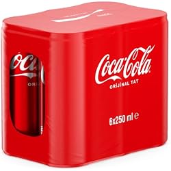 Coca-Cola Orijinal Tat Kutu 6x250 ml