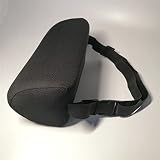 FOXBI Lumbar Roll Support Pillow, Small Adjustable Breathable Cylindrical Back Relaxing Support Cush