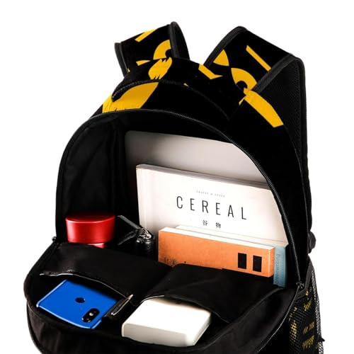 Sac à dos d'école voyage décontracté Halloween multicolore pour ado - 4