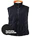 New York Hi-Viz Workwear J8511-L Men's Ansi Class 3 High Visibility Safety Bomber Jacket With Zipper, PVC Pocket, Black Bottom and Detachable sleeve (Large, Orange)