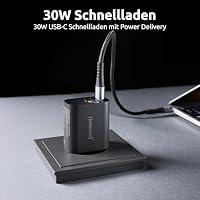 Intenso 30W USB-C & USB-A Schnellladegerät - Power Delivery Netzteil – Ansicht 2
