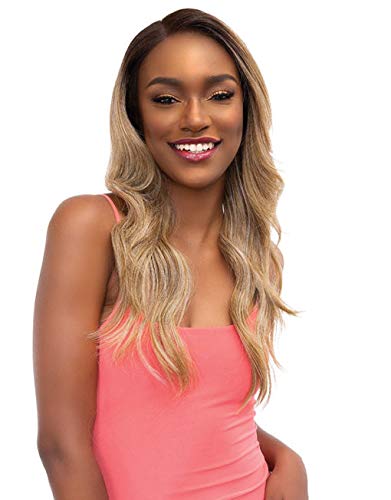Janet Collection Melt Extended Part MERCY Lace Front Wig (1B)