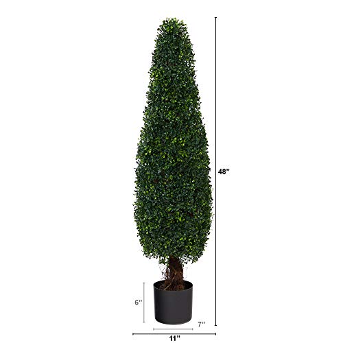 4Ft. Boxwood Topiary Artificial Tree Uv Resistant (Indoor/Outdoor) #TOP1