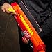 Nerf Perses Mxix-5000 Rival Motorized Blaster (Red) - Fastest Blasting Rival System, up to 8 Roundsper S - Rechargeable Battery, Quick-Load Hopper