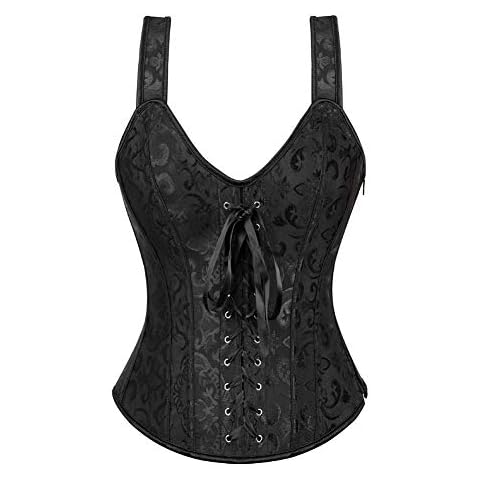 Corset Noir Femme Jutrisujo 7XL Cover