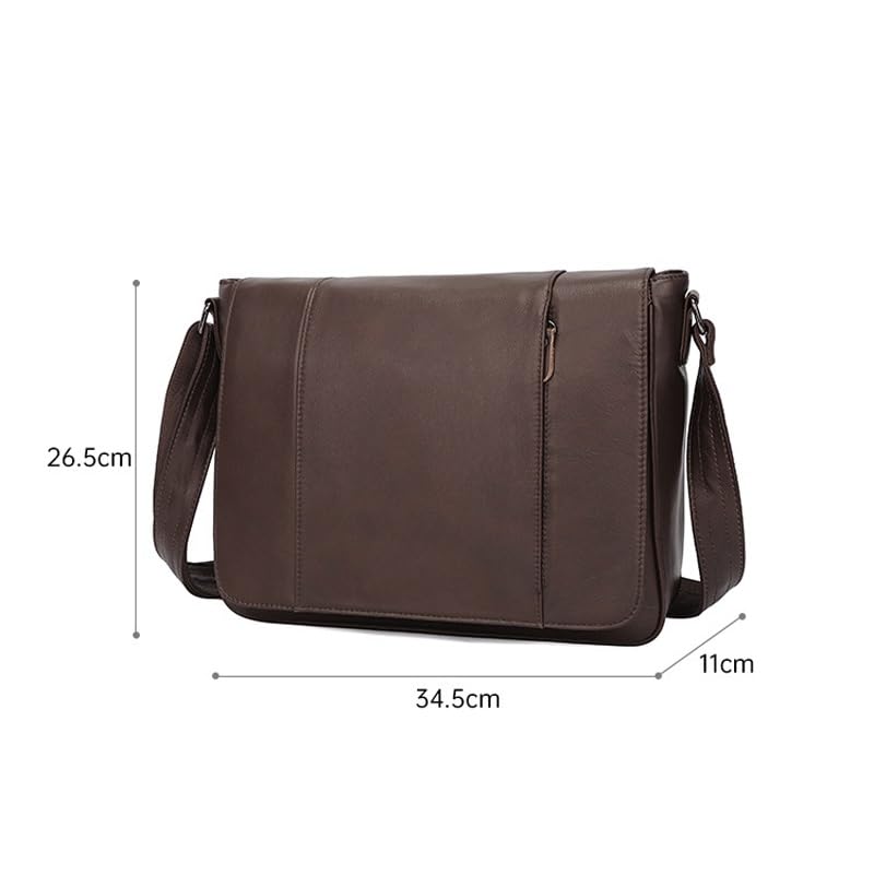 Bolso Vintage Cruzado de Cuero con Cera miniatura 5