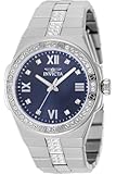 Invicta Specialty 50183 - Orologio da uomo, impermeabile, analogico, movimento al quarzo, in acciaio inox, quadrante blu, 42 mm