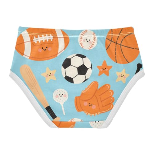 GuoChe Panties Underwear for Daily Wear Comfort Color for Girls in Sizes 2T,3T, 4T, 5T, 6Y and 8Y2