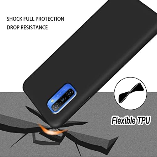 LYZXMY Case for Ulefone Note 12P Transparent + Black Cover + [2 Pieces] Tempered Film Glass Screen Protector - Silicone Soft TPU Cover Shell for Ulefone Note 12P (6.82")