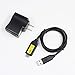 MaxLLTo USB AC Power Adapter Battery Charger Cord for Samsung SL201 SL202 SL203 Camera