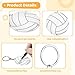 36 Pcs Volleyball Keychain Bulks, Cute Sports Party Favors, School Sports Rewards, Double Sided Acrylic Keychains, All Volleyball Team Gifts, Volleyball Party Bag Fillers