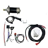 ELECTRIC START KIT Compatible With YAMAHA 2 STROKE 25HP 30HP OUTBOARD 30DMHOL 30HWL 30HMHS 6CTG 6CTA 6CTE 6CTC 69SD(No flywheel coil)