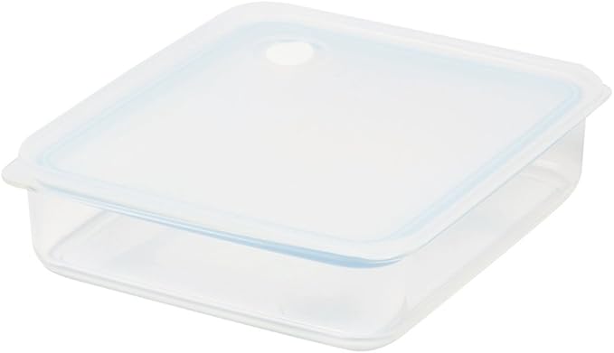 Amazon Co Jp パール金属 Easy Clean 浅型 密閉 保存容器 L ブルー 日本製 Hb 2629 ホーム キッチン