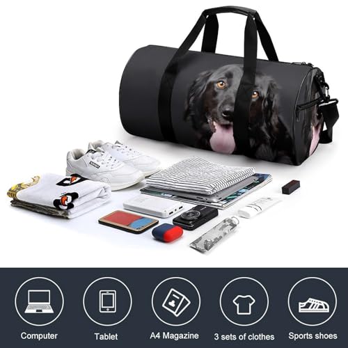 Sac de voyage Labrador Noir polyvalent pour le week-end - 4