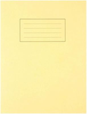 SILVINE 9X7 EXER BOOKS FEINT MARGIN YLW