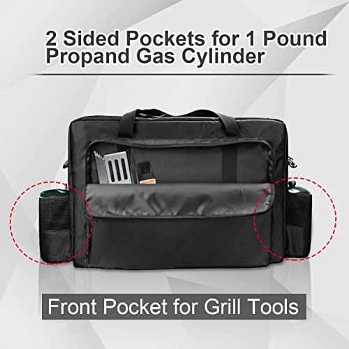 Premium Camp Stove Carry Case With 0.4 Inch Thicken Pearl Foam, Excellent Protection For Coleman 2-Burner Gas Stove #TOP2