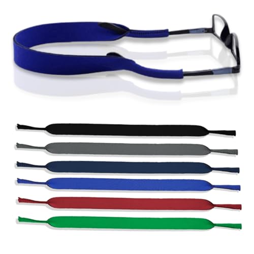 LUFFLOK 6 Pezzi Cordino per Occhiali Unisex Catena Elastico Morbida