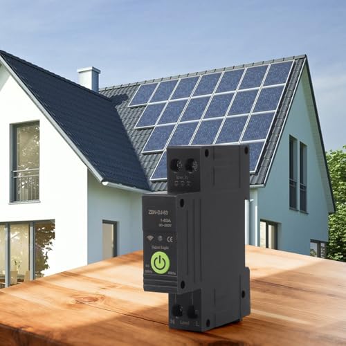 Disjoncteur ZigBee connecté avec mesure énergie et commande vocale Tuya