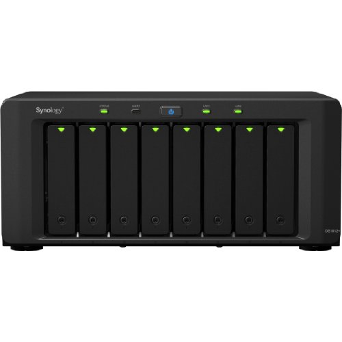 Synology DiskStation 8-Bay (Diskless) Network Attached Storage - Black (DS1812+)