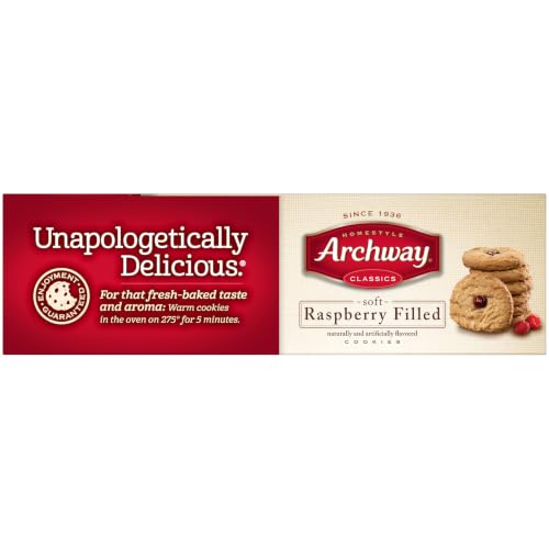 Image of Archway Raspberry Cookies, 9 Oz (4 Pack)