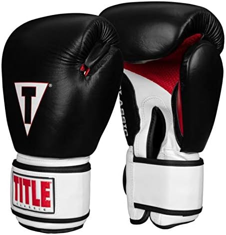 TITLE Boxing Guantes clásicos de cuero Super Bag 2.0 - Guantes de boxeo, guantes de saco de boxeo, guantes de kickboxing, guantes de boxeo, guantes