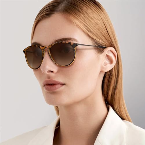 STGATN 2 Packs Round & Aviator Polarized Sunglasses for Women Men UV400 Protection3