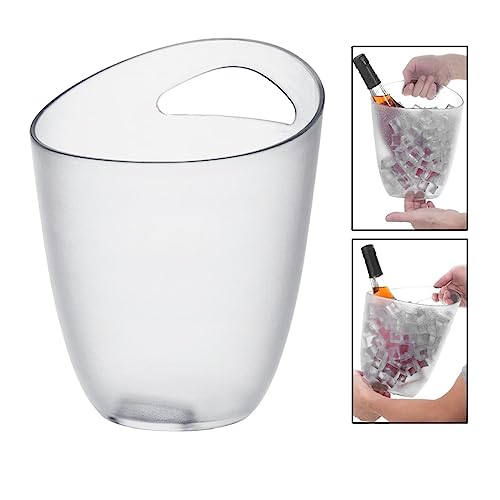 Cubo de hielo transparente con alta capacidad de enfriamiento para cerveza y vino 5