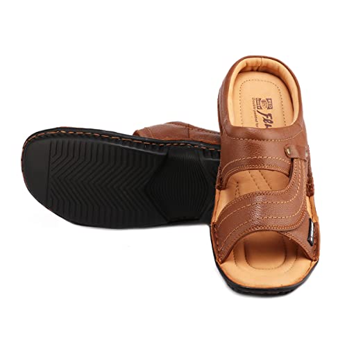 Image of Red Chief Leather Casual Slipper for Men RC248N