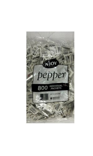 N'JoyPepper Packets, 2.82 Ounce