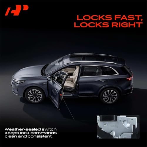 Image of A-Premium Rear Right Passenger Side Door Lock Actuator Compatible with Hyundai Santa Fe 2006-2009Sport Utility