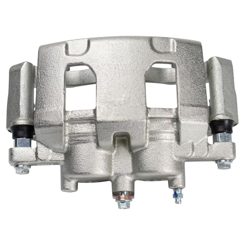Image of TRQ Front Right Brake Caliper w /Bracket Passenger Side | For 2006-2011 Buick Lucerne 2006-2013 Chevrolet Impala 2006-2007 Monte Carlo