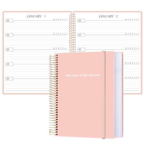 Journal intime une ligne par jour pour cultiver la gratitude chaque soir