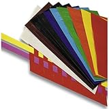  Flechtblätter, 12x17 cm, 50 Stk. 10 Farben [Spielzeug]