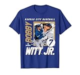 Bobby WITT Jr. | Kansas MLB Baseball Players| MLBBWI204M T-Shirt
