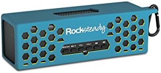 New Rocksteady 2 LOUD and CLEAR Portable Durable Bluetooth Speaker True 2.1 Stereo sound Integrated Speakerphone Water and Drop Resistant