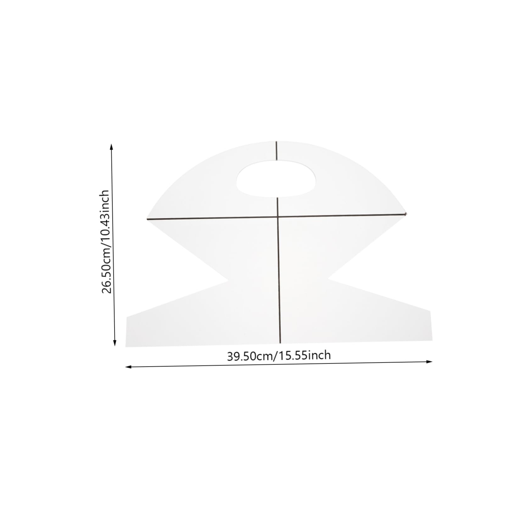 Righello Patchwork in Acrilico per Cucire, Modello 1 Pz | Realizzare Cookie Basket Bag, Resistente All'usura e Durevole, Sagoma Precisa per Taglio e Progetto