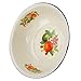 Toyvian Smalto Serving Bowl Vintage Smalto Smalto Miscelazione Ciotola Insalata Ciotola Ciotola Cereale Ciotola Pasta Zuppa Ciotola Smaltata Stoviglie per Antipasto Insalata Caramelle